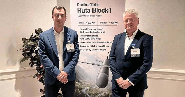 Gabriel Tironean and Gheorghe David at the conference