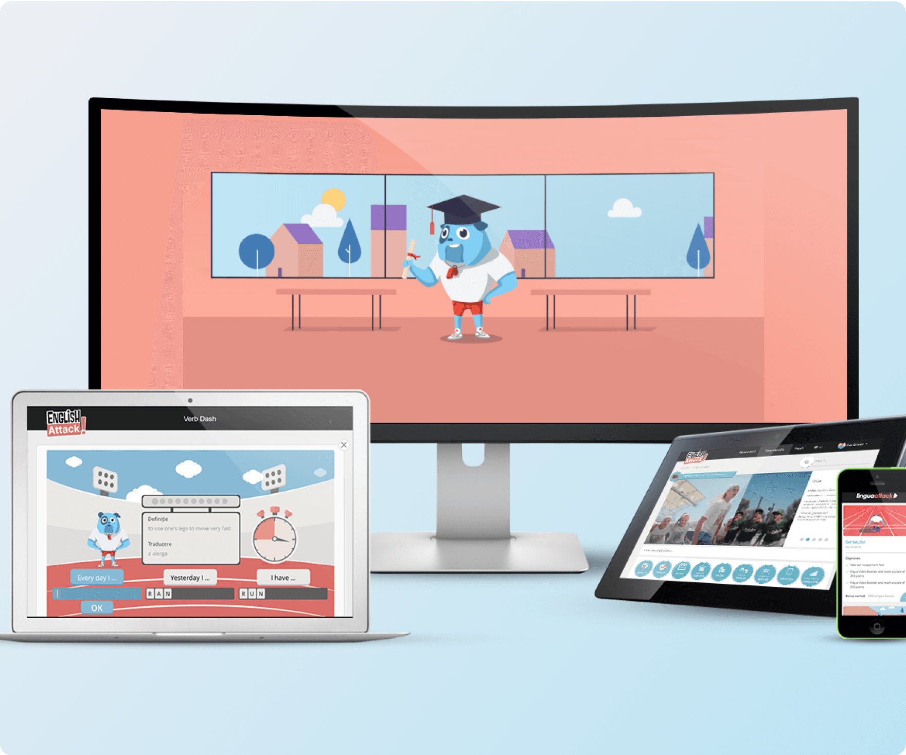 English Attack platform