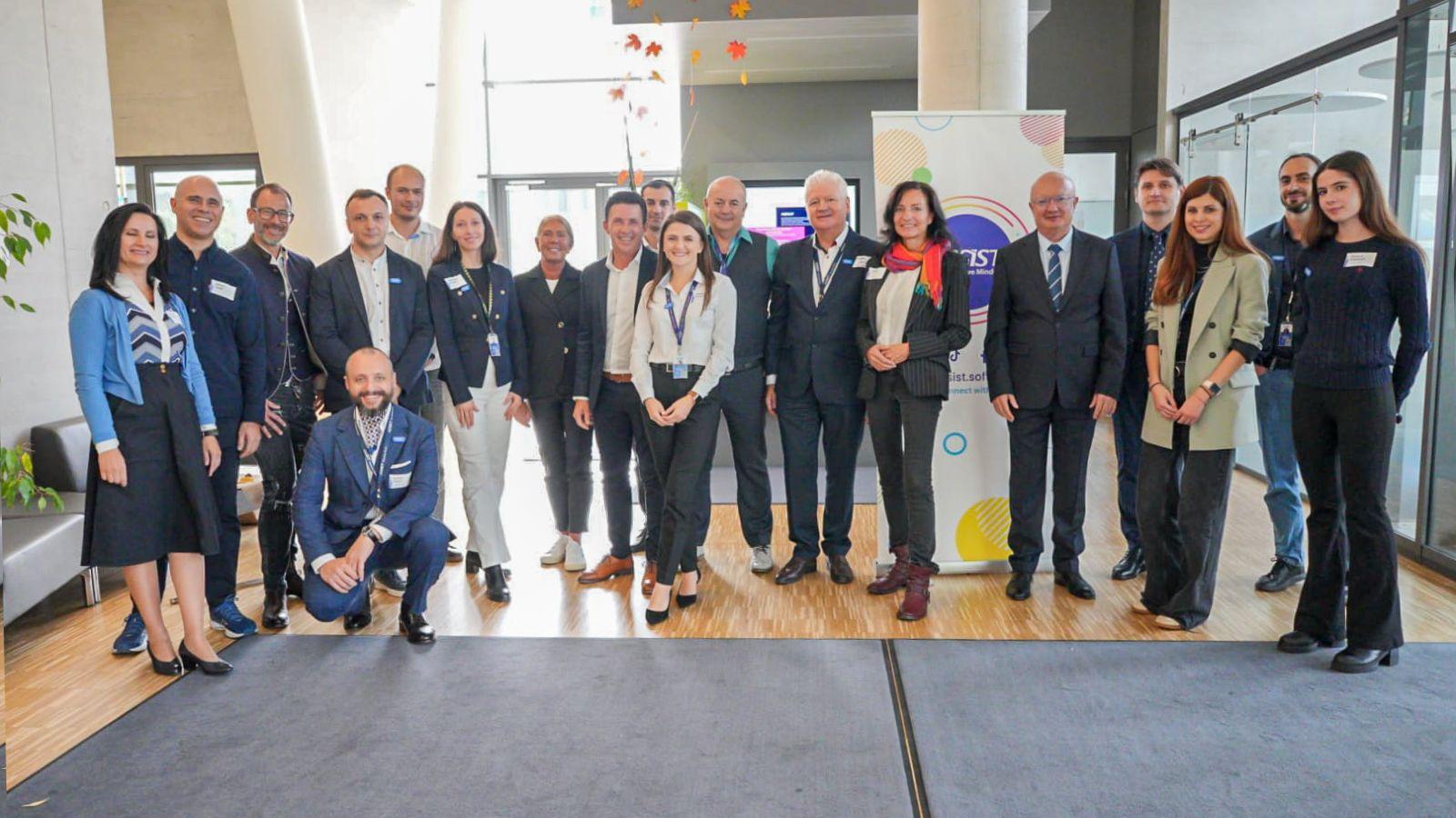 people standing for photo