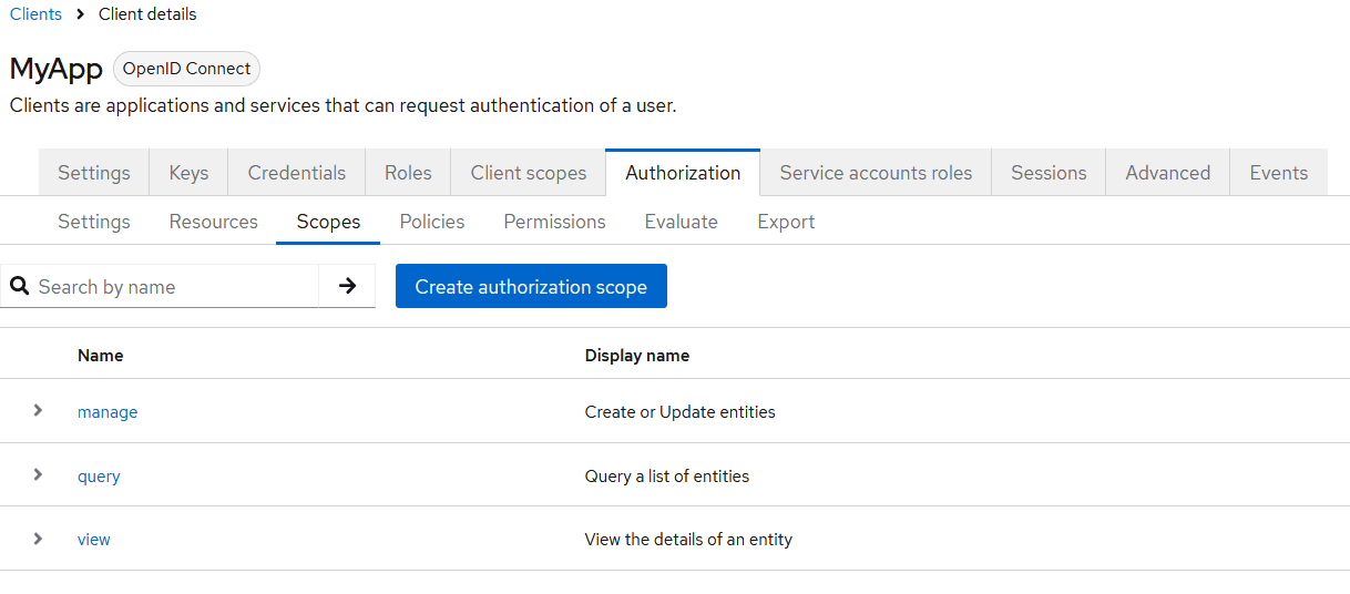 ASSIST_Software_Keycloak_Conigure_Scopes