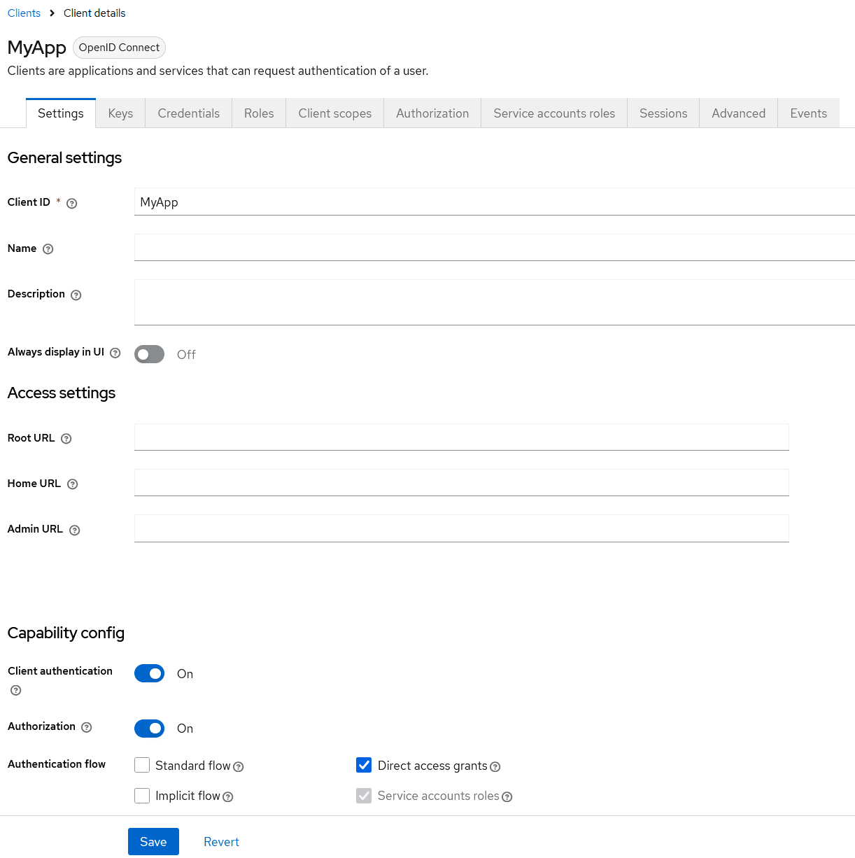 ASSIST_Software_Keycloak_Create_New_Client