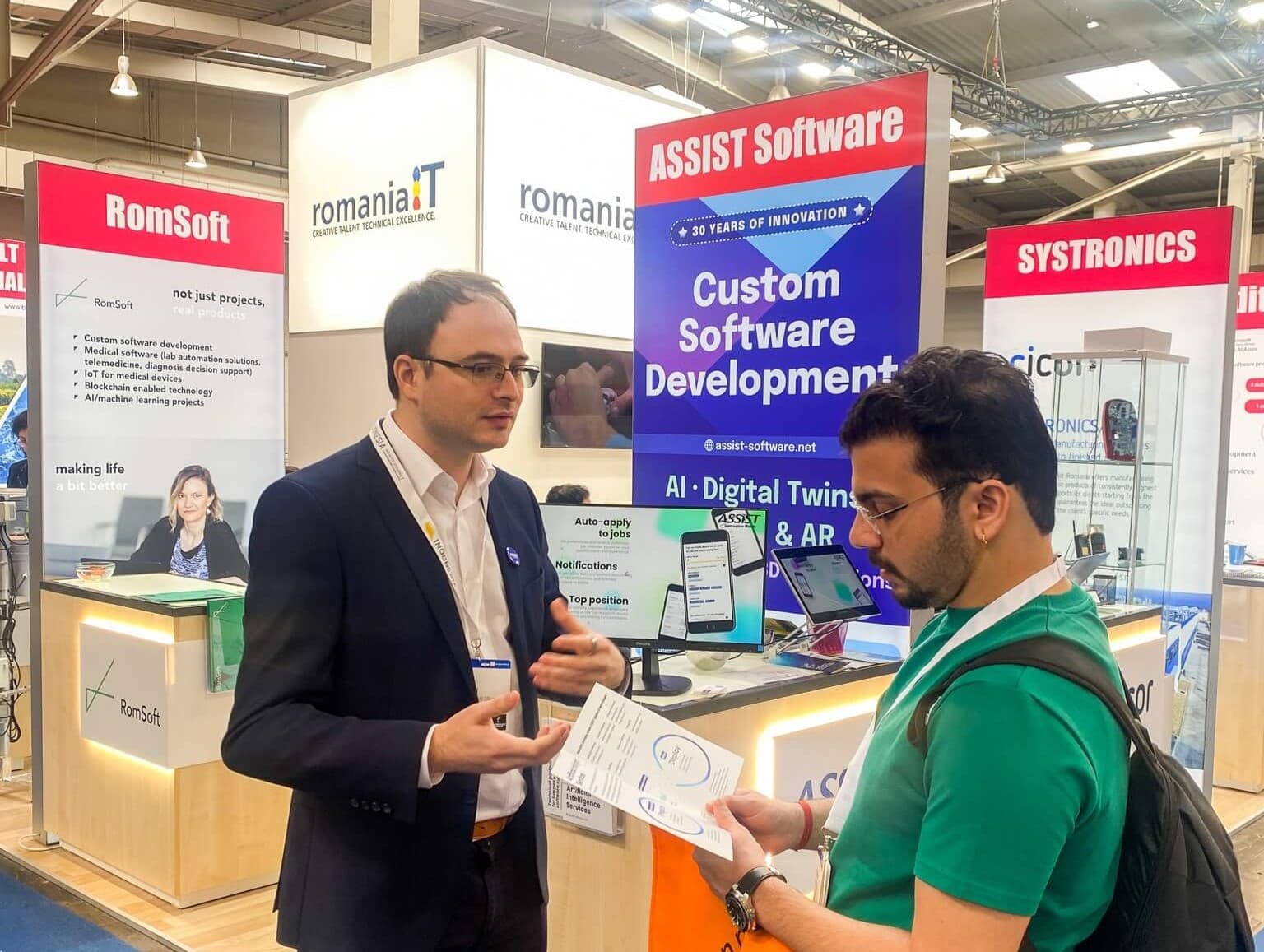 ASSIST Software at Hannover Messe Attendee