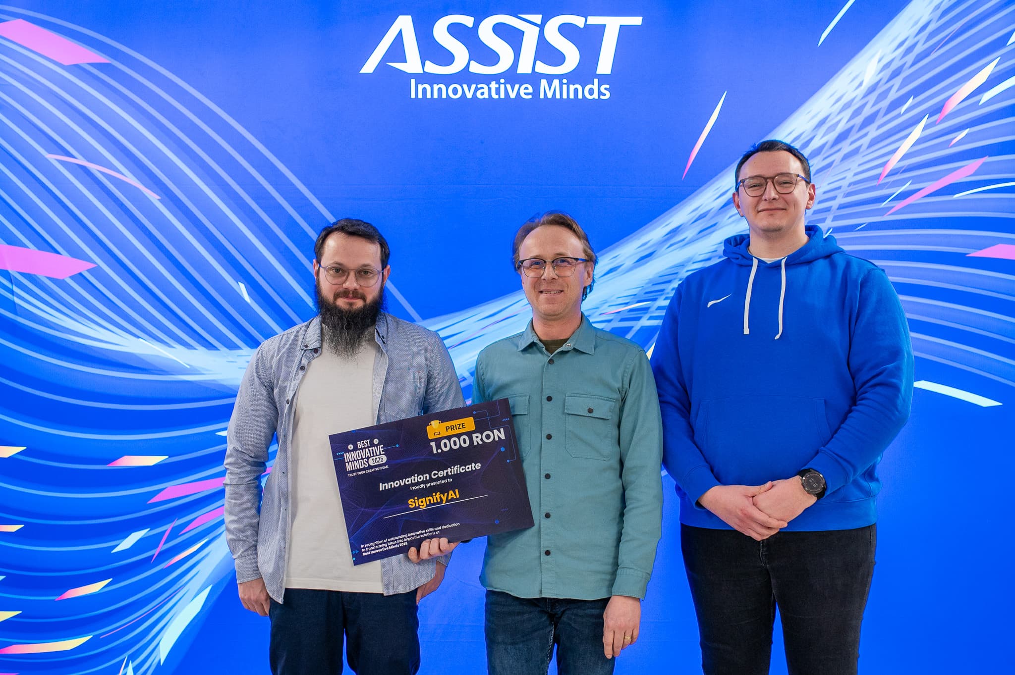 Best Innovative Minds - SignifyAI team