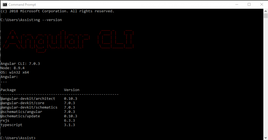 Check if Angular CLI is installed - How to use Redux in an Angular application - ASSIST Software